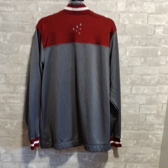 Nike Red and Gray Track Jacket - Picture 5 of 5
